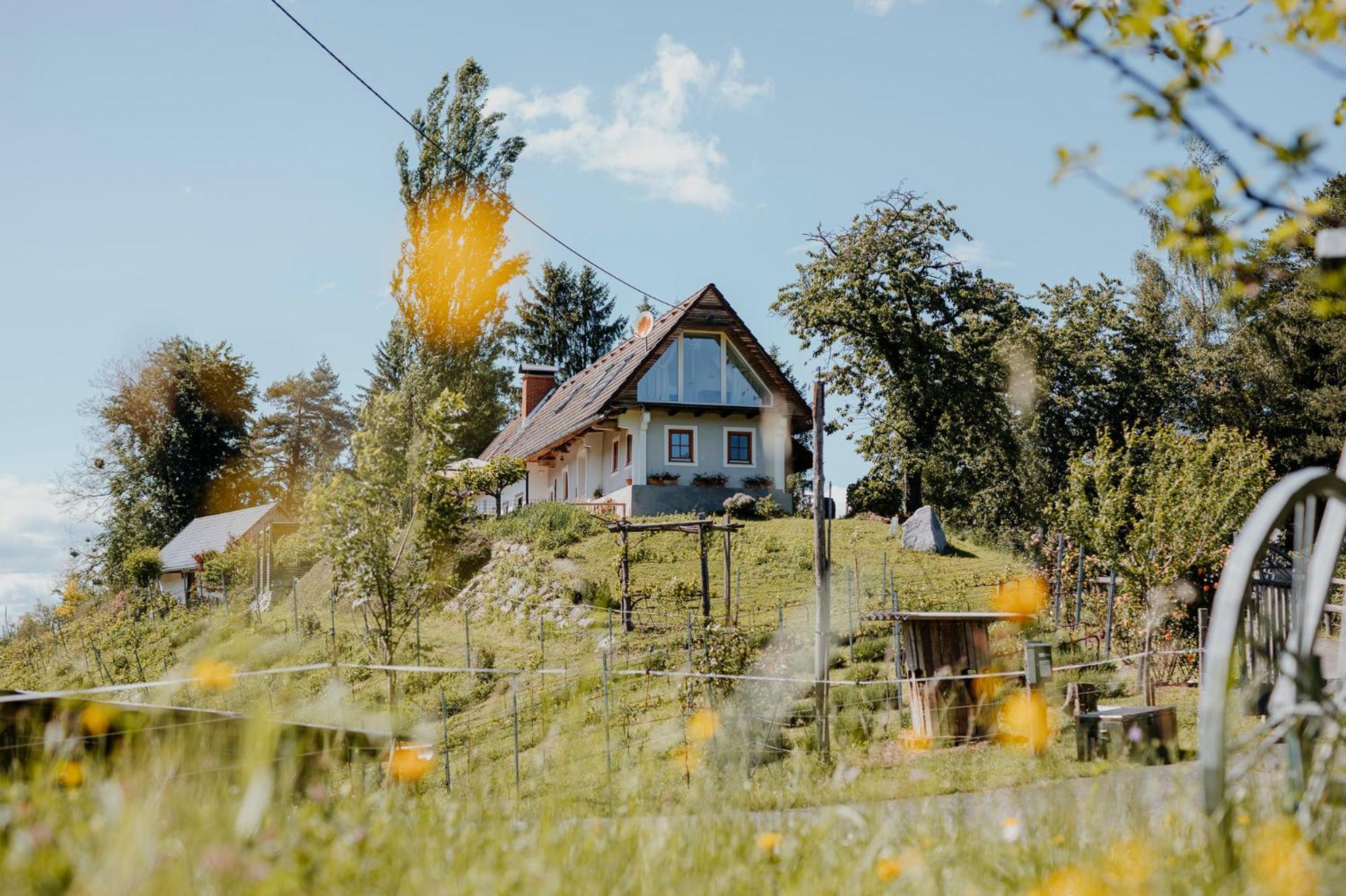 Ferienhaus Am Herbsthof Leutschach Bagian luar foto